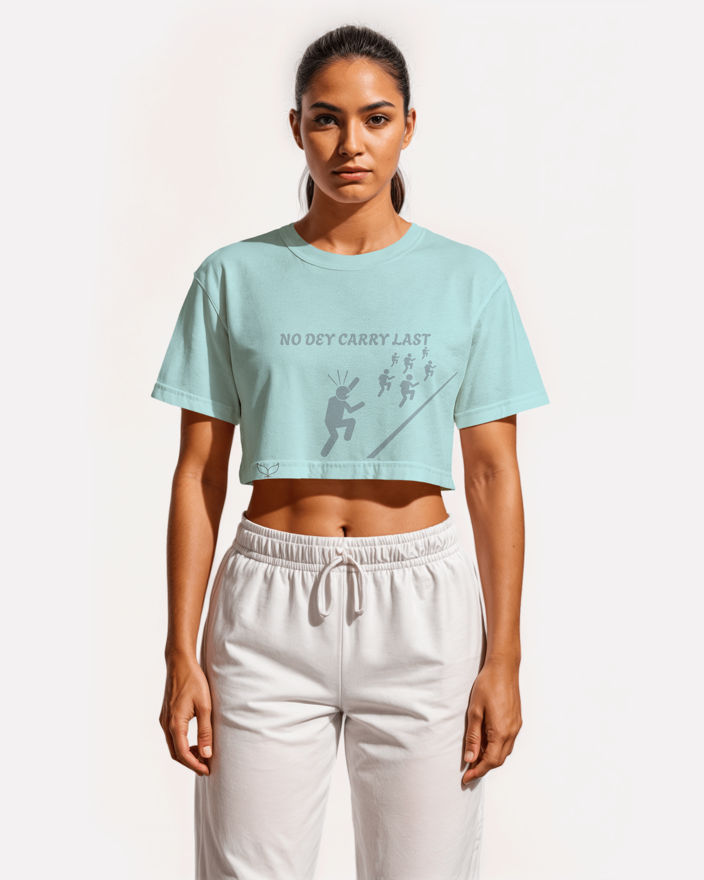 No Dey Carry Last Crop Top – Afrocentric Streetwear by Mays Luxe