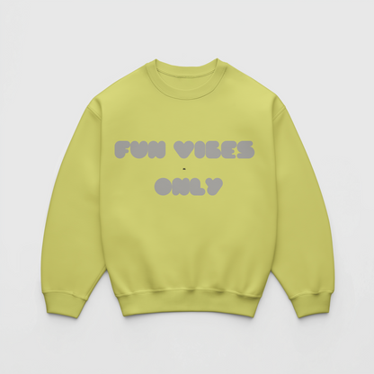 Fun Vibes Only Crewneck- Kids
