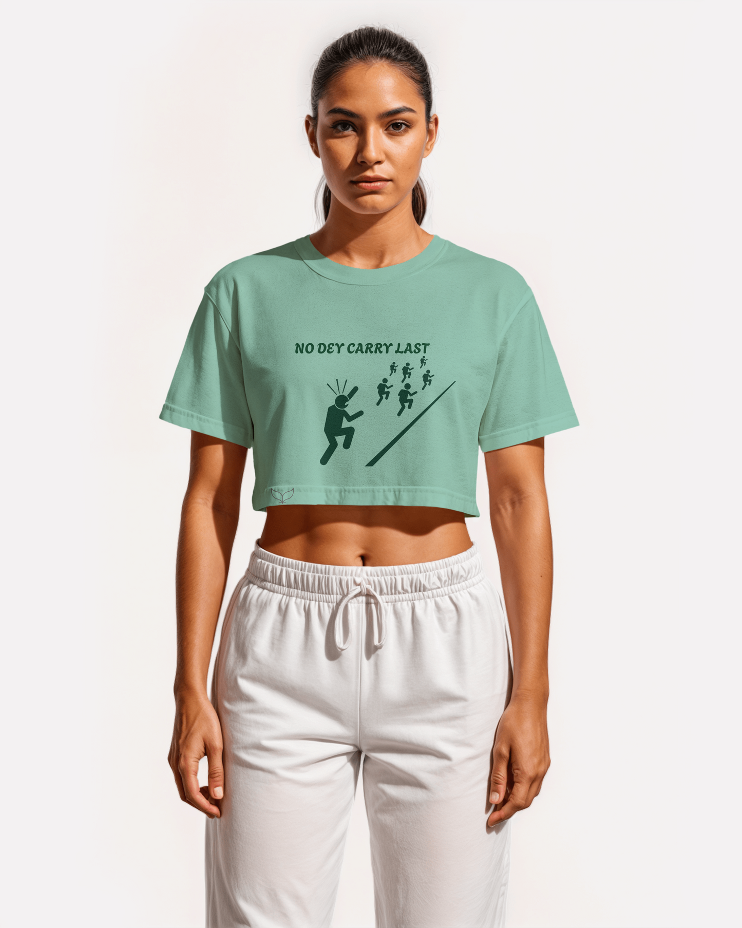 No Dey Carry Last Crop Top – Afrocentric Streetwear by Mays Luxe